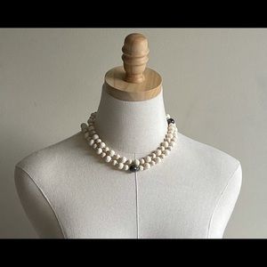 Hand-beaded Necklace with Tassel